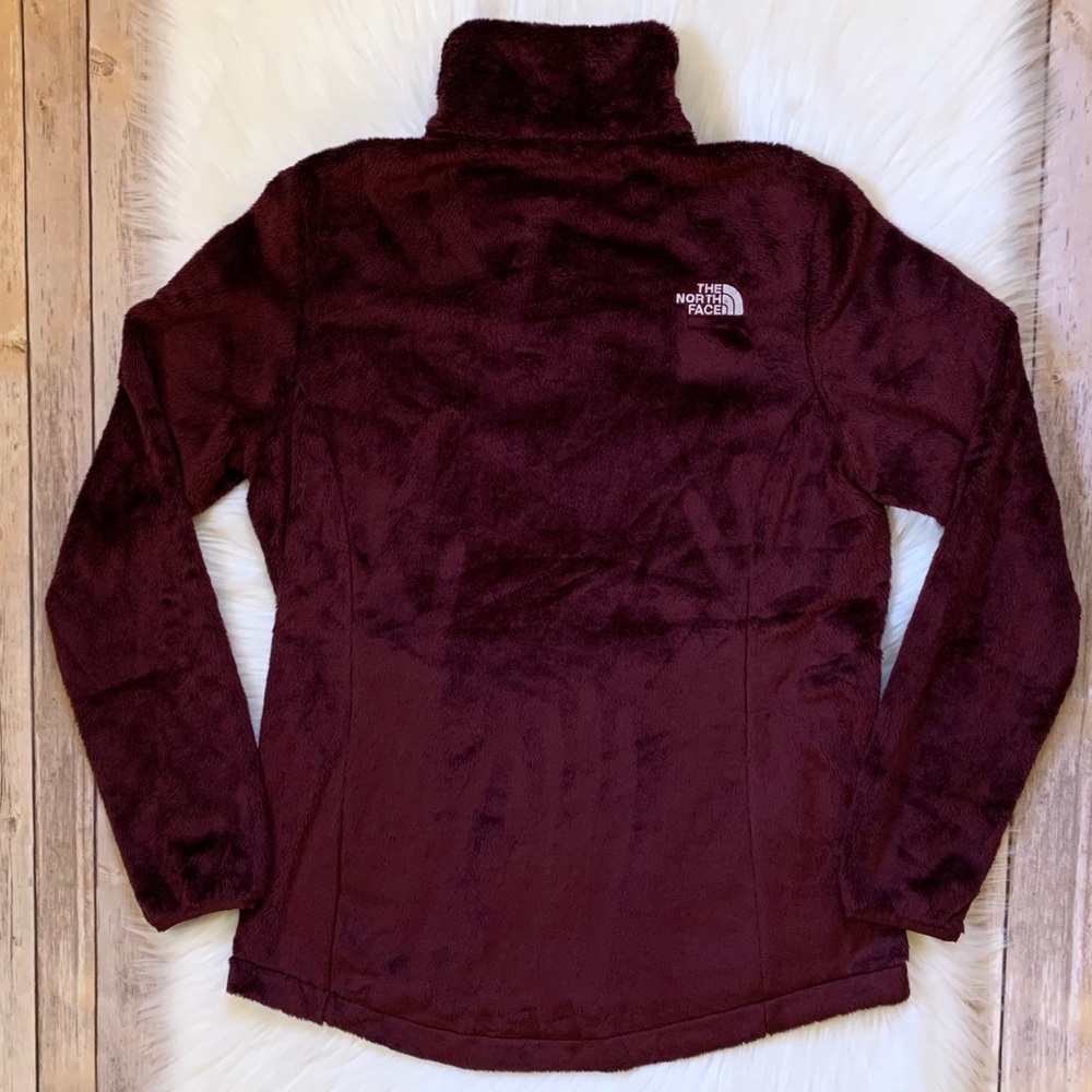 The North Face Osito Jacket In Deep Garnet Red - Picture 7 of 8